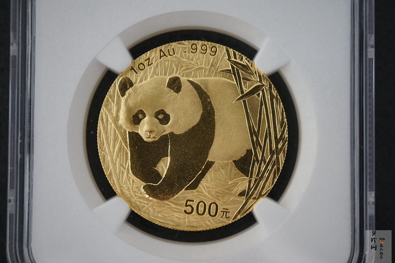 【020101】2002年熊猫1盎司普制金币