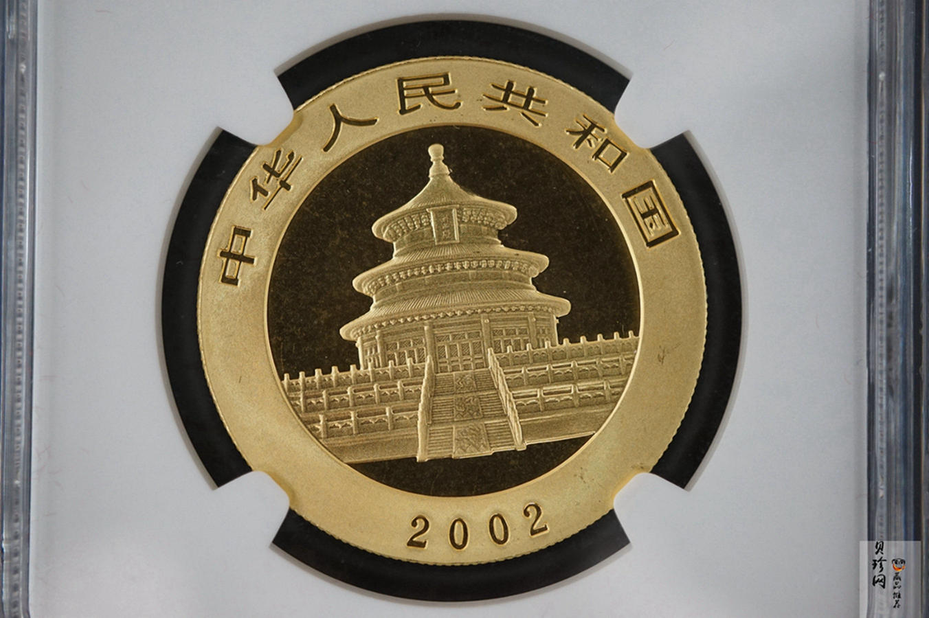 【020101】2002年熊猫1盎司普制金币