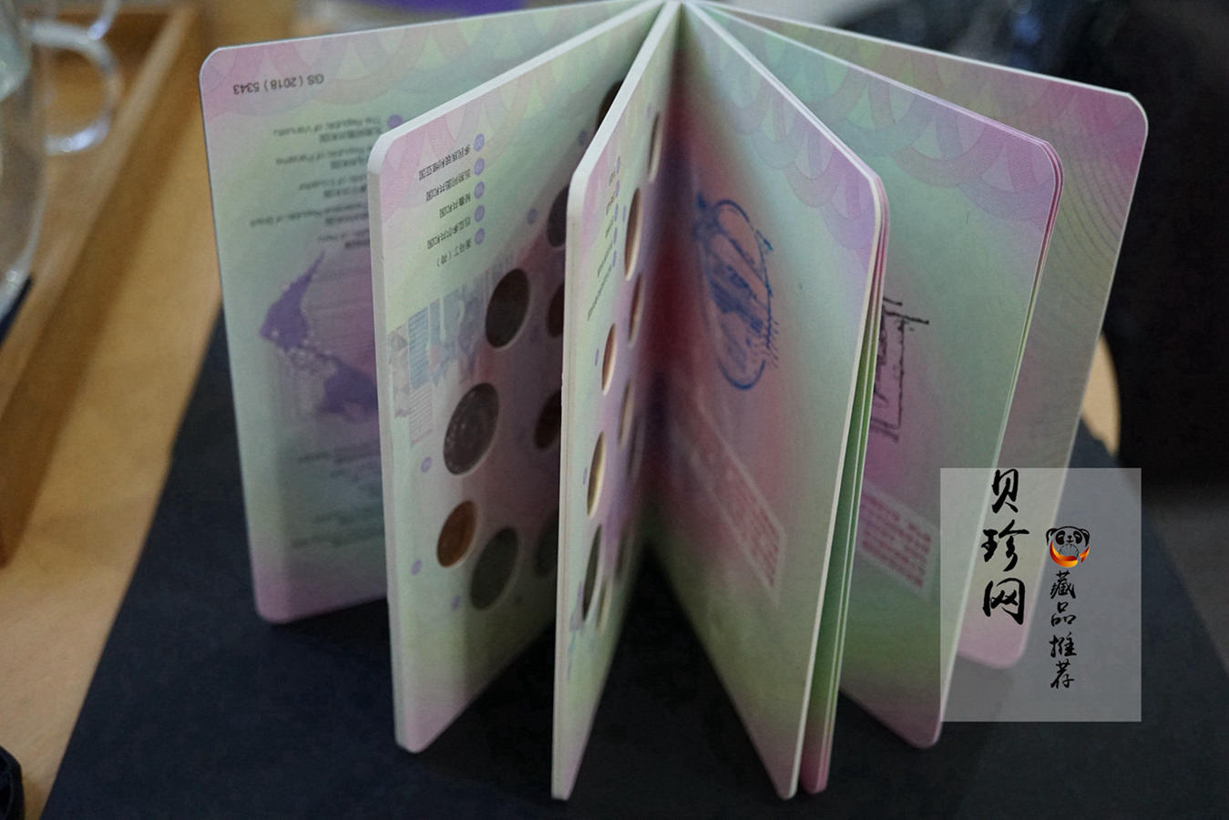 【189180】2018年国际钱币护照