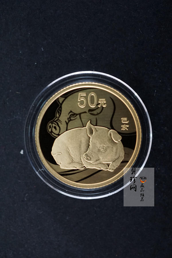 【199040】2019中国己亥（猪）年生肖精制金银币2枚一套
