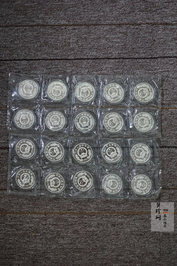 【969130】1996年中国航天工业创建四十周年纪念1盎司银币10套