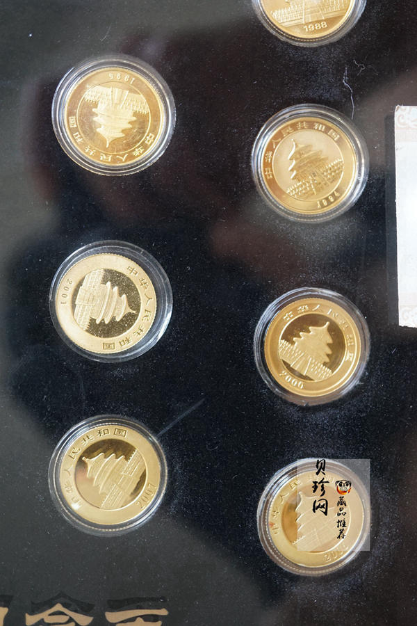 【119370】1982-2011年熊猫1/10盎司金币大全套（30枚）