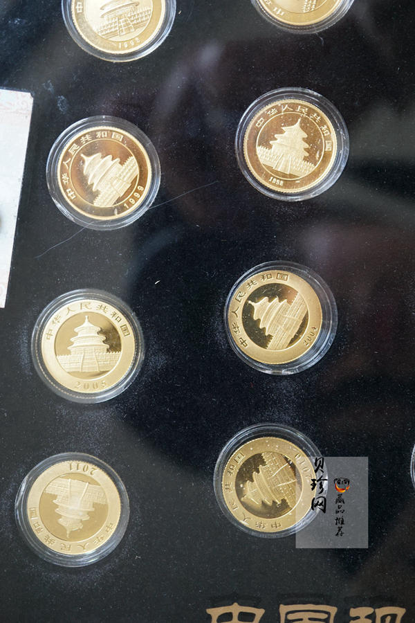 【119370】1982-2011年熊猫1/10盎司金币大全套（30枚）