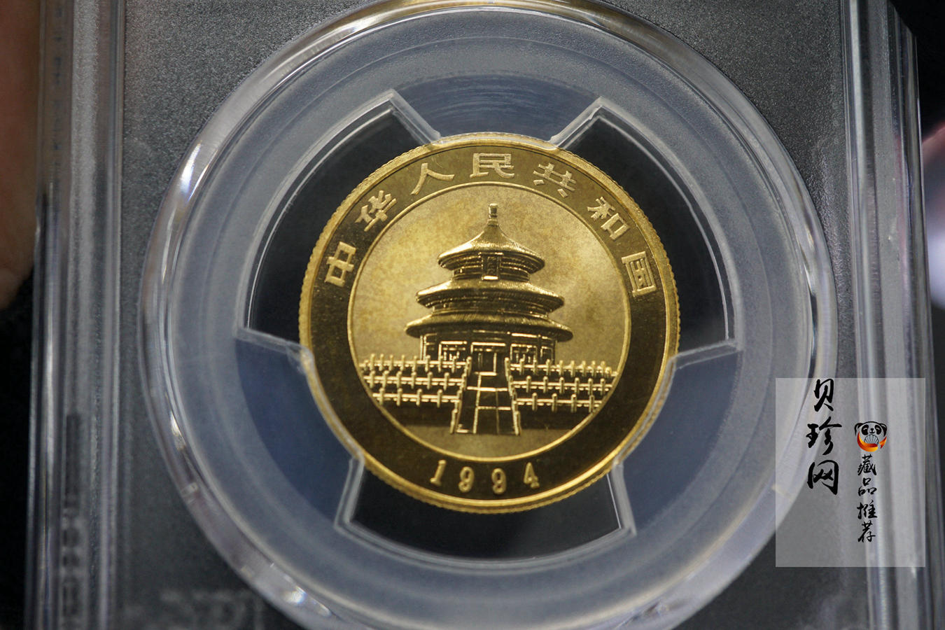 【940106】1994年熊猫1/2盎司普制金币