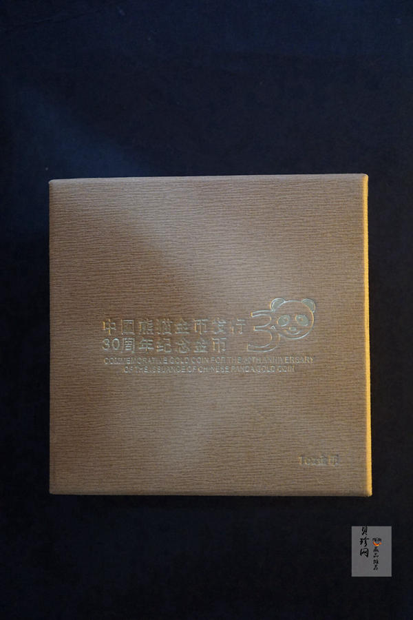 【120202】2012年熊猫金币发行30周年1盎司精制金币