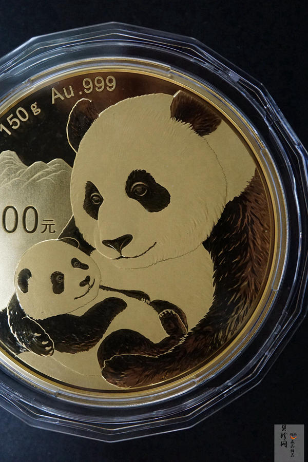 【190301】2019年熊猫150克精制金币