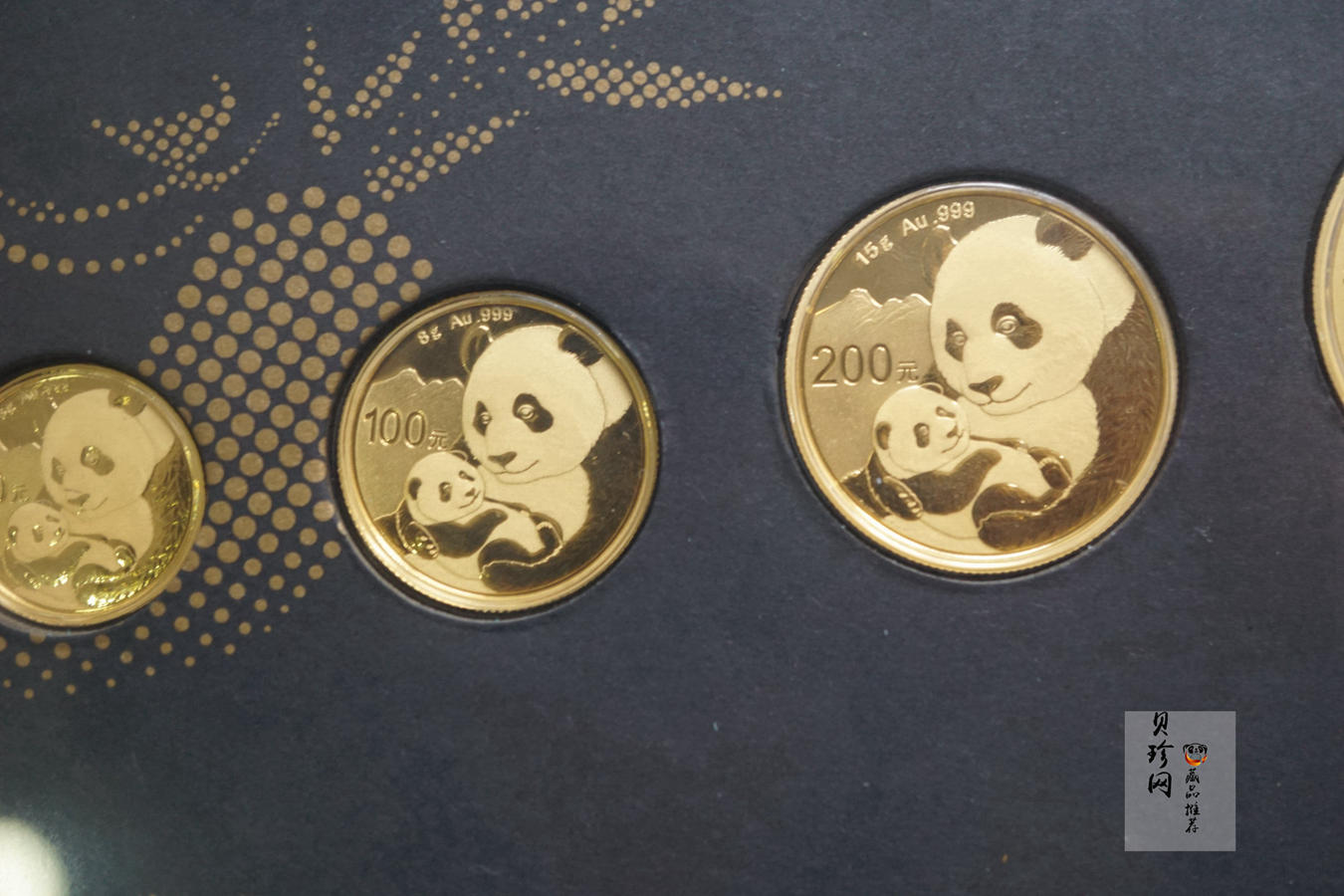 【199170】2019年熊猫金币套装5枚一套