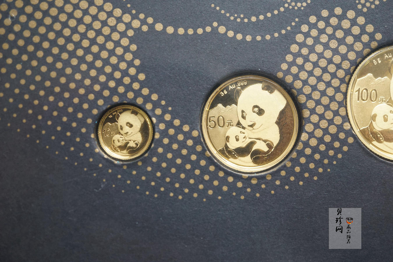 【199170】2019年熊猫金币套装5枚一套