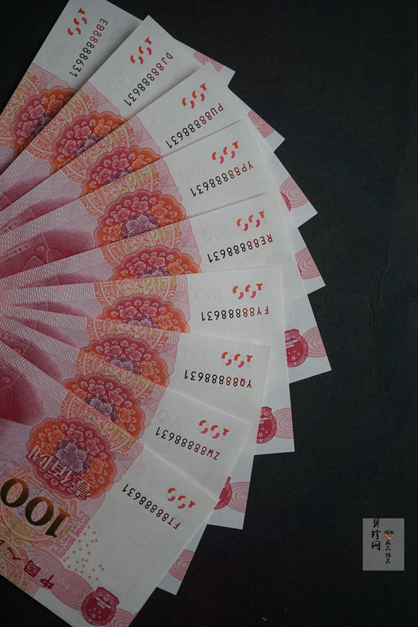 【159300】2015年壹佰圆10胞胎