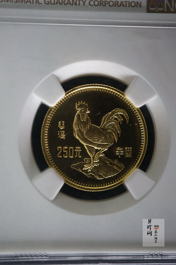 【810101】1981中国辛酉（鸡）年-雄鸡图8克精制金币