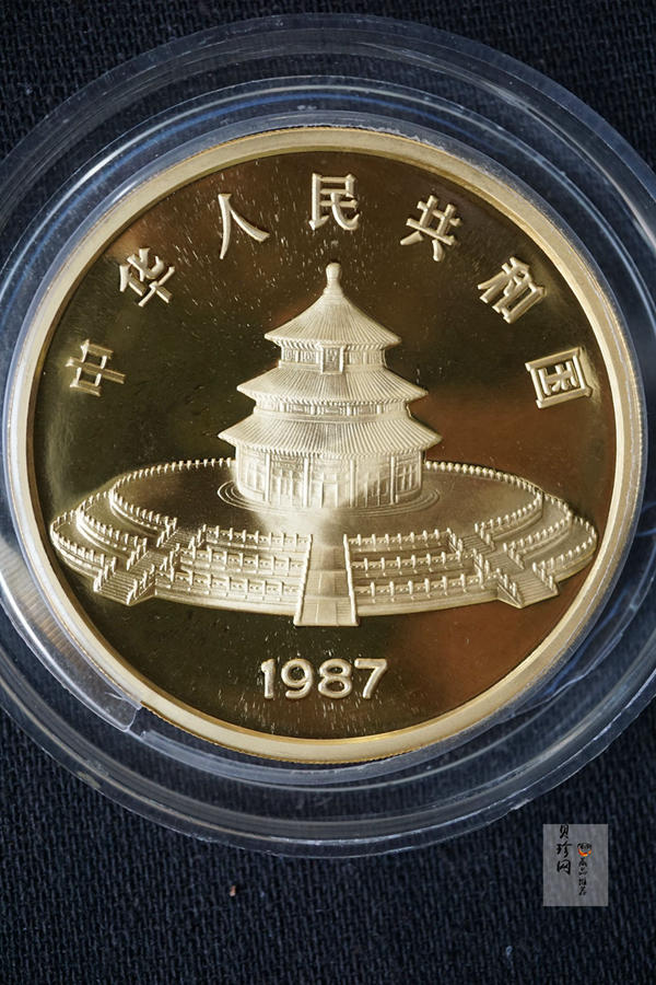 【870112】1987年熊猫5盎司精制金币