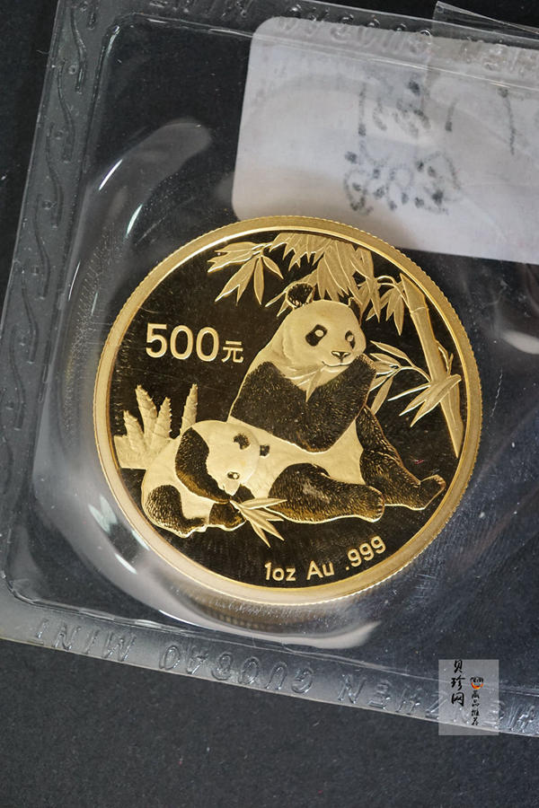 【070105】2007年熊猫1盎司普制金币