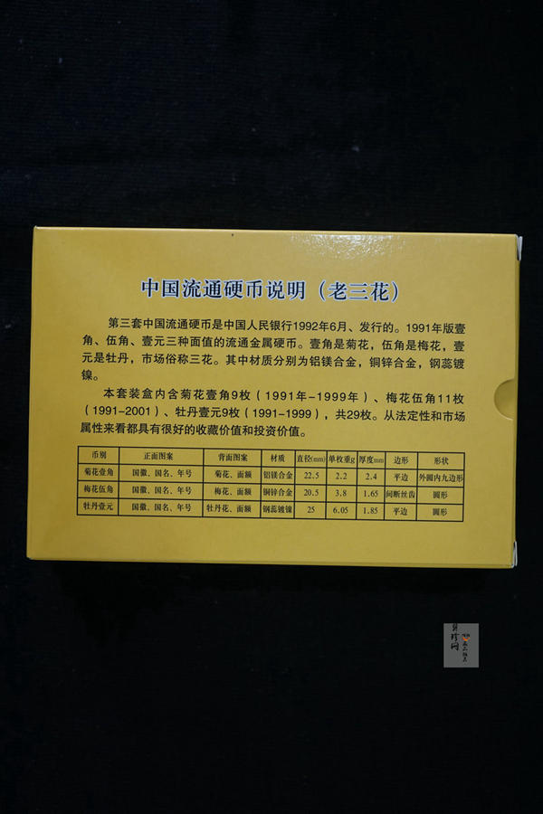 【919100】精选老三花29枚大全套