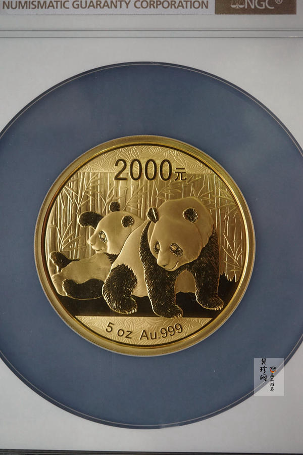 【100106】2010年熊猫5盎司精制金币