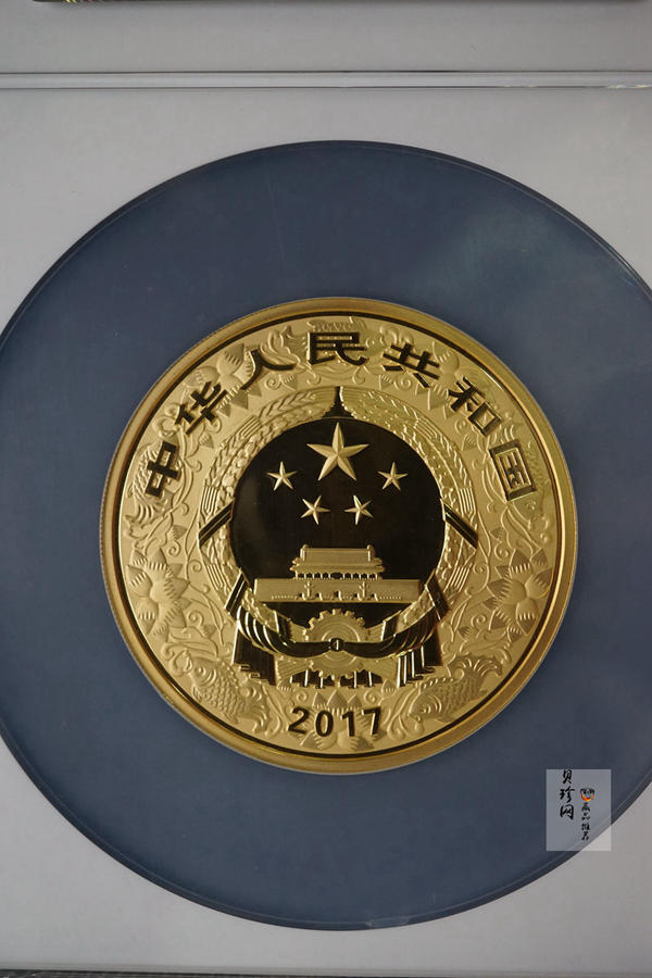 【161511】2017年丁酉（鸡）年生肖流通纪念币-150克彩色精制金币