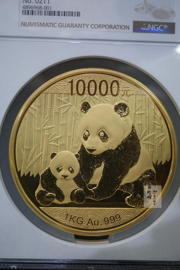【120107】2012年熊猫1公斤精制金币