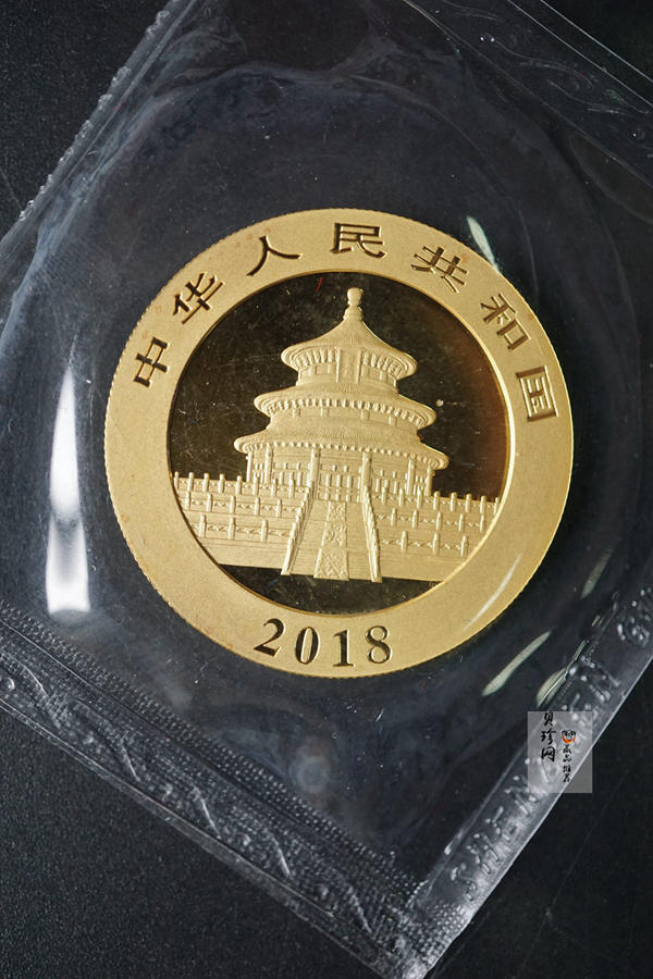 【181027】2018年熊猫30克普制金币