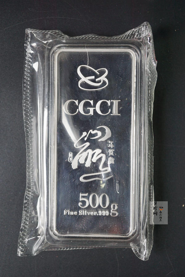 【089390】2008年鼠年贺岁500克银条