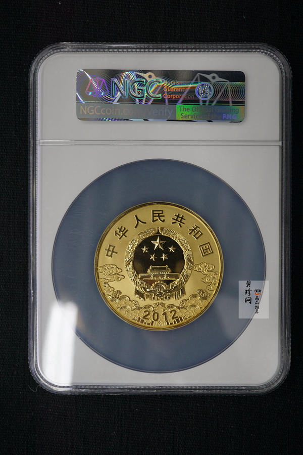 【120501】2012年京剧脸谱第（3）组-关羽5盎司精制彩金币