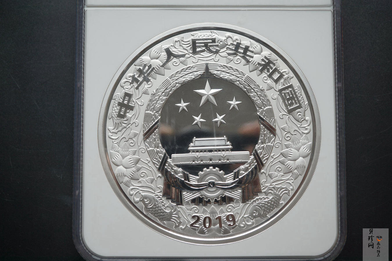 【194712】2019年中国己亥（猪）年金银纪念币1公斤圆形银币