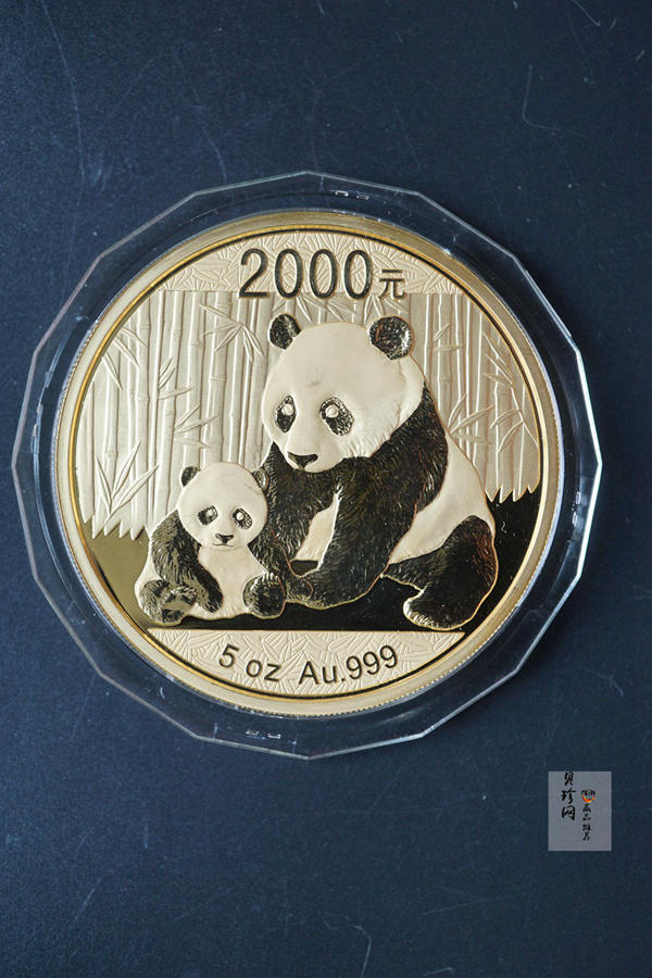 【120106】2012年熊猫5盎司精制金币