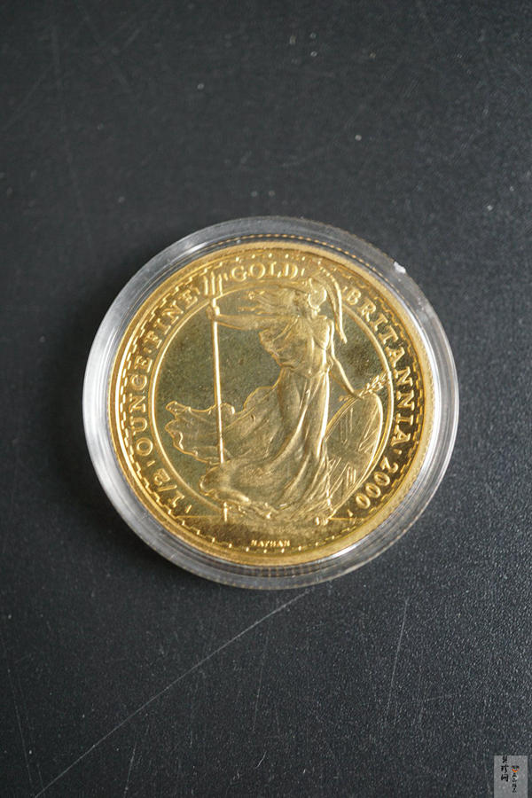 【009210】2000年英国不列颠普制金币17g