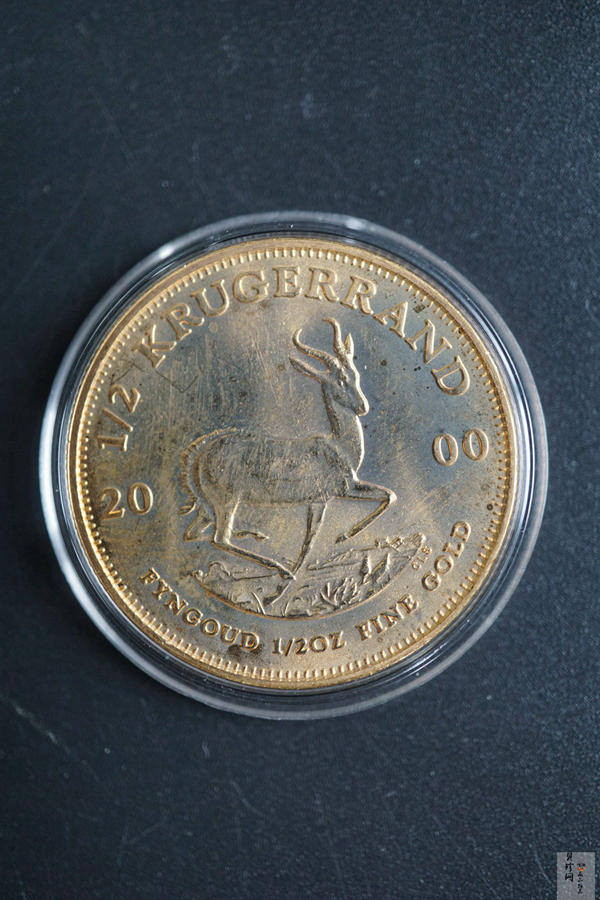 【009230】2000年南非富格林普制金币17g