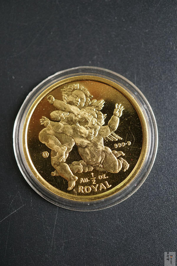 【009260】2000年直布罗陀天使普制金币15.7g