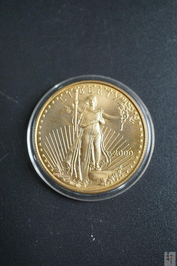 【009280】2000年美国鹰扬普制金币17g