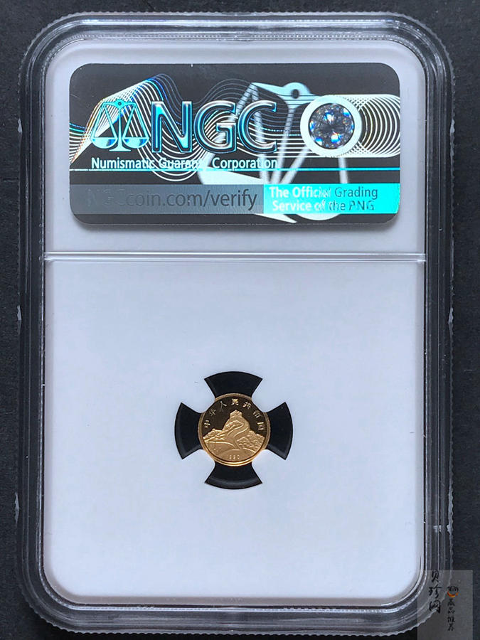 【900803】1990版龙凤金银纪念币1克精制金币