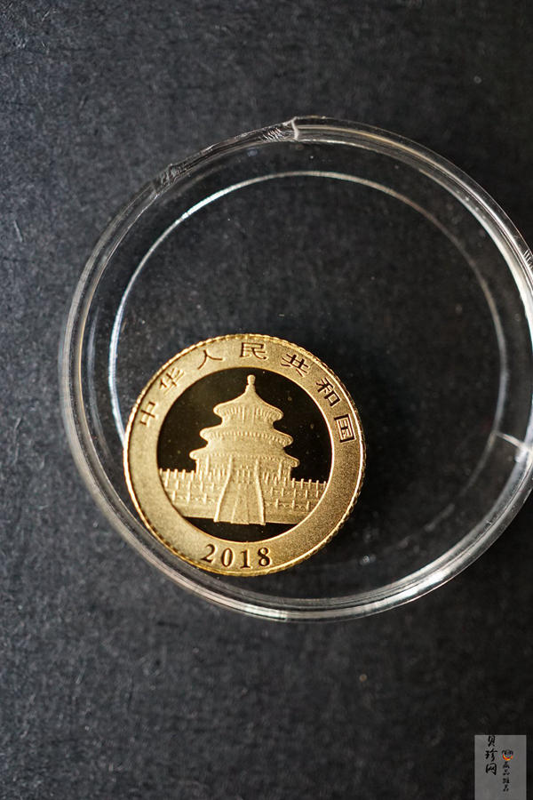 【189160】2018年熊猫普制金币五枚一套