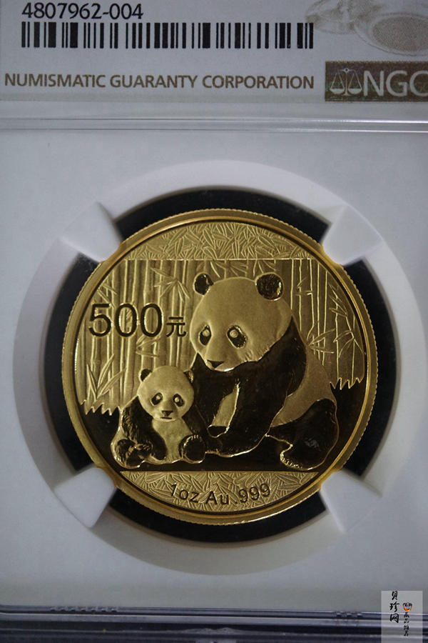 【120105】2012年熊猫1盎司普制金币