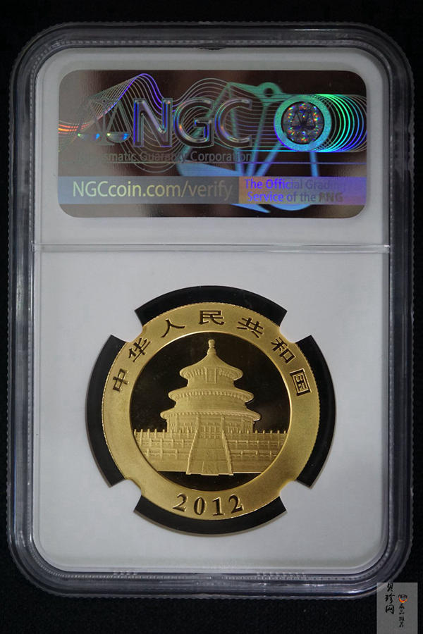 【120105】2012年熊猫1盎司普制金币