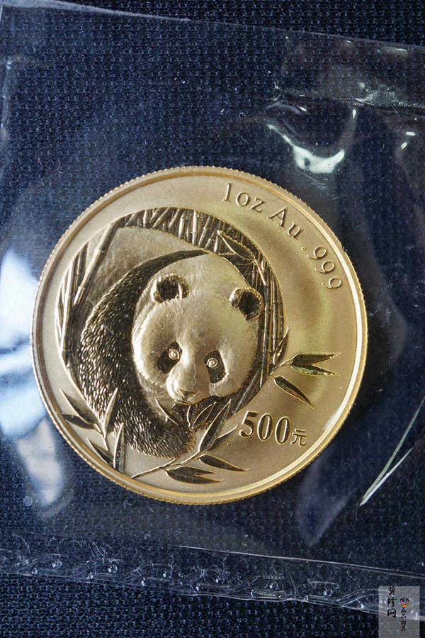 【033333】2003年熊猫1盎司普制金币