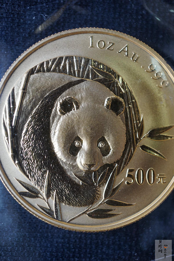 【033333】2003年熊猫1盎司普制金币