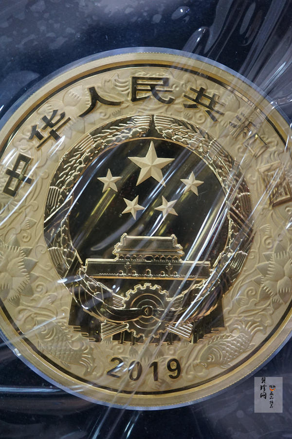 【191120】2019中国己亥（猪）年金银纪念币500克圆形金币