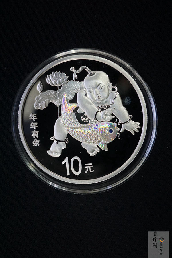 【169060】2016年吉祥文化30克精制银币4枚一套