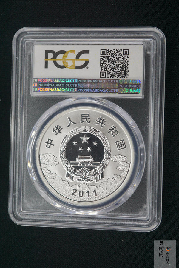 【119150】2011年中国京剧脸谱第（2）组精制彩金银币3枚一套