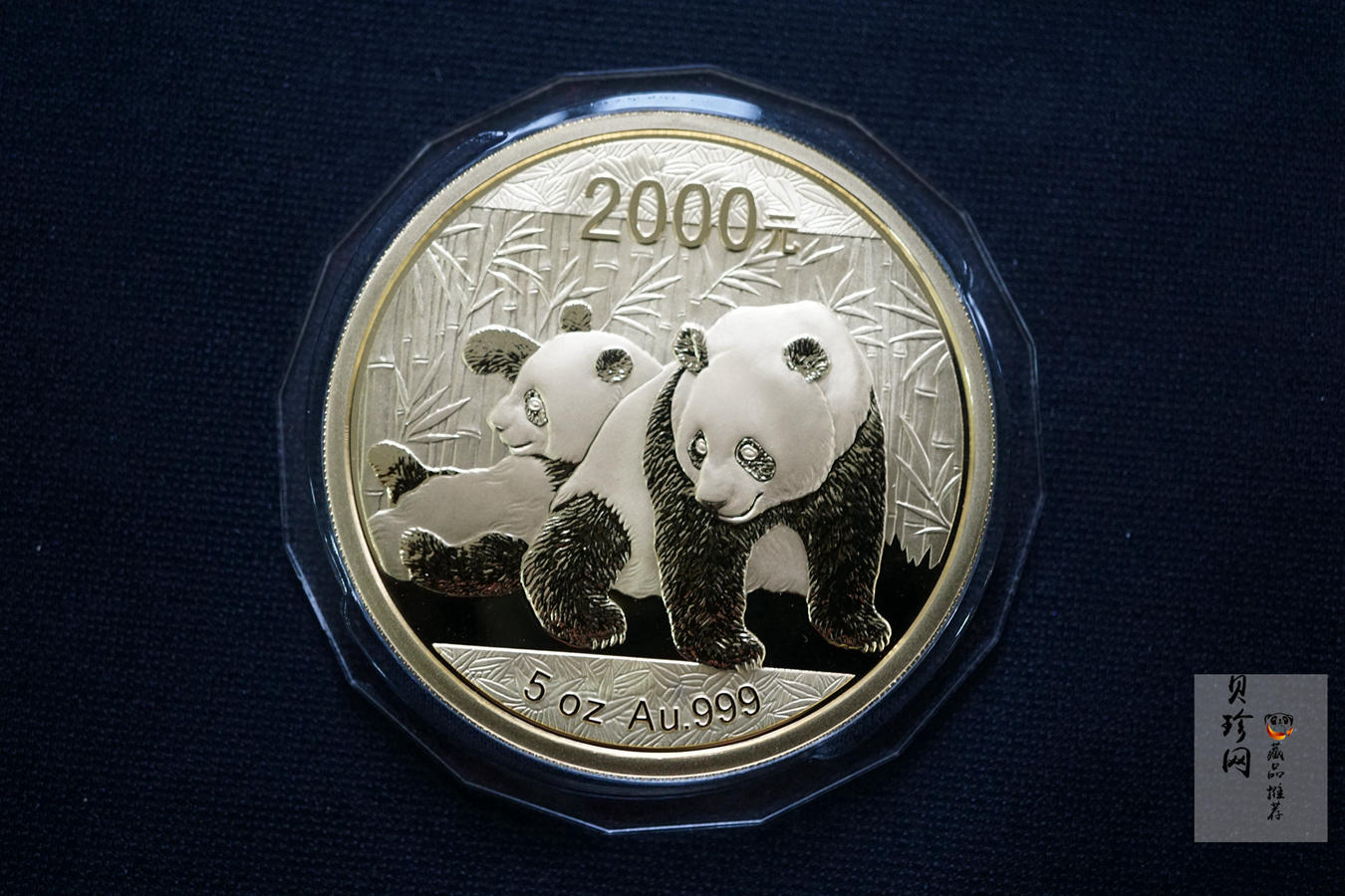 【100106】2010年熊猫5盎司精制金币