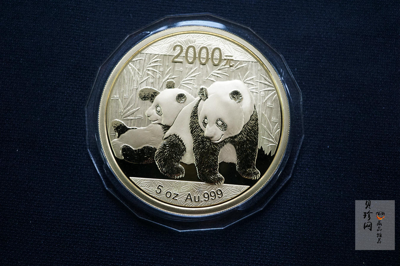 【100106】2010年熊猫5盎司精制金币