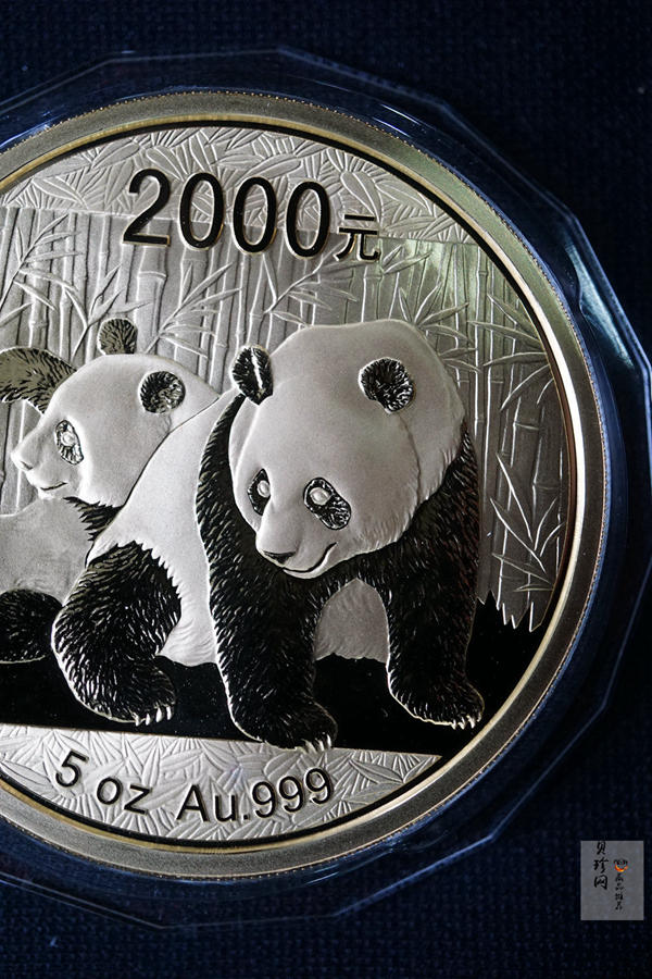 【100106】2010年熊猫5盎司精制金币