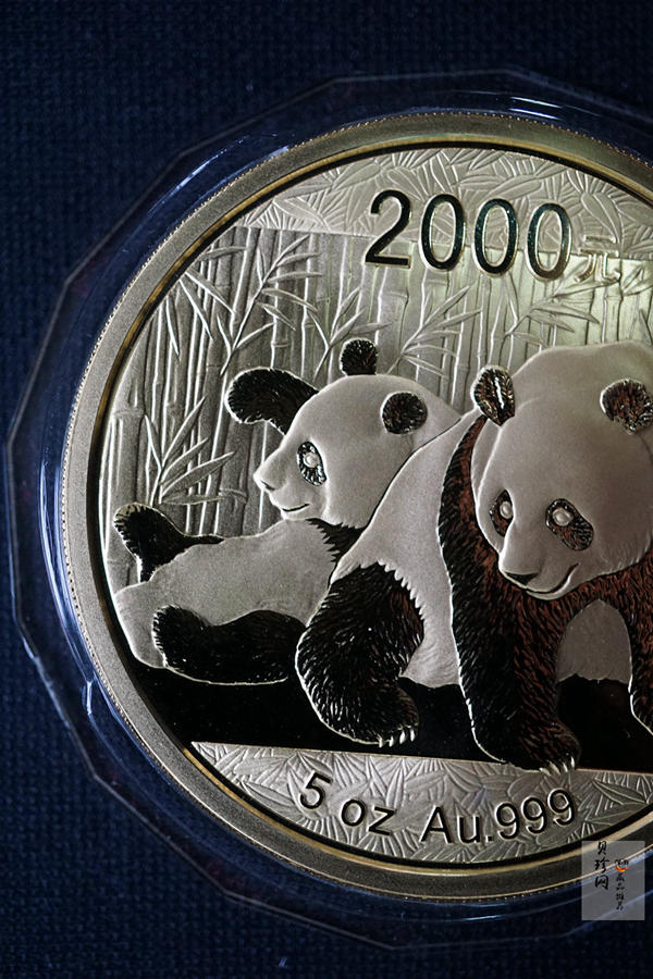 【100106】2010年熊猫5盎司精制金币