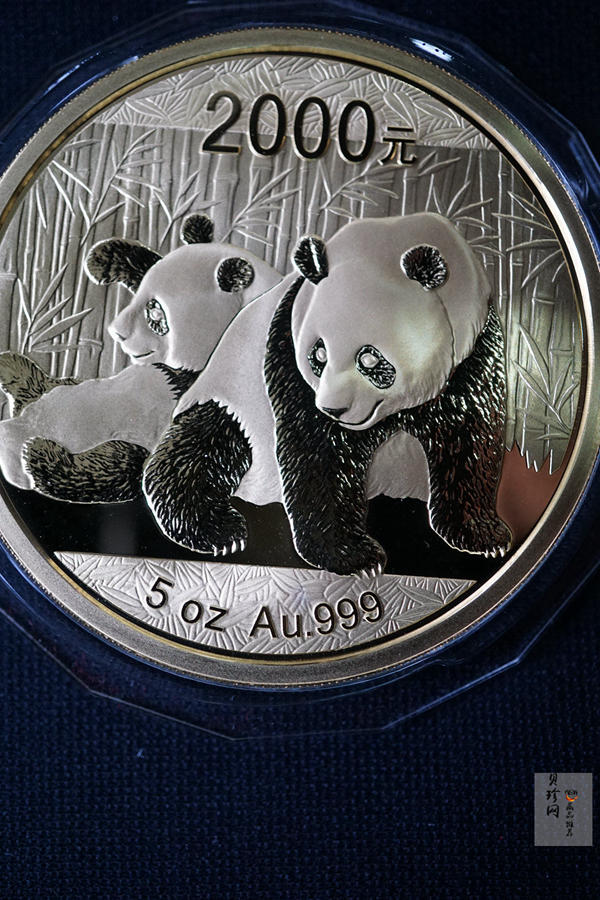 【100106】2010年熊猫5盎司精制金币