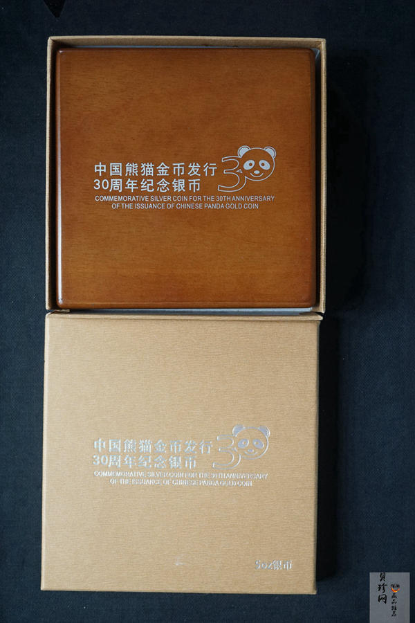 【120000】2012年中国熊猫金币发行三十周年5盎司纪念银币