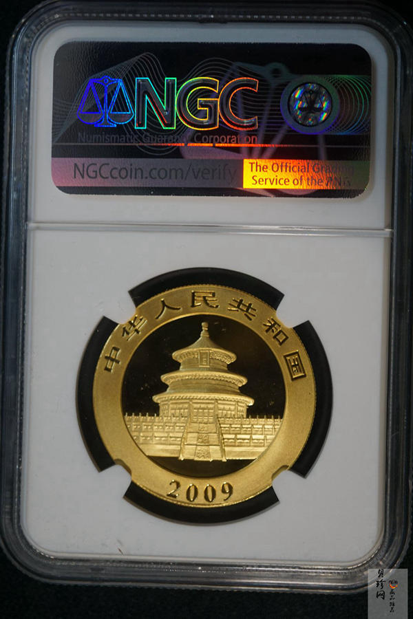【090105】2009年熊猫1盎司普制金币