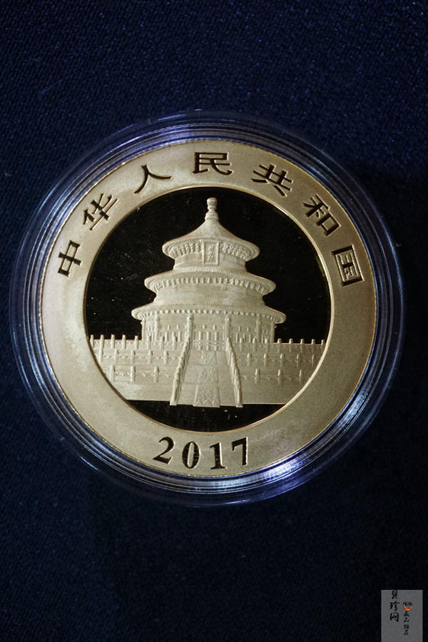 【170105】2017年熊猫30克普制金币