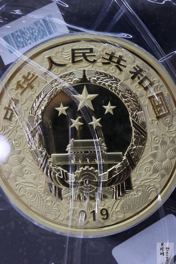 【191120】2019中国己亥（猪）年金银纪念币500克圆形金币