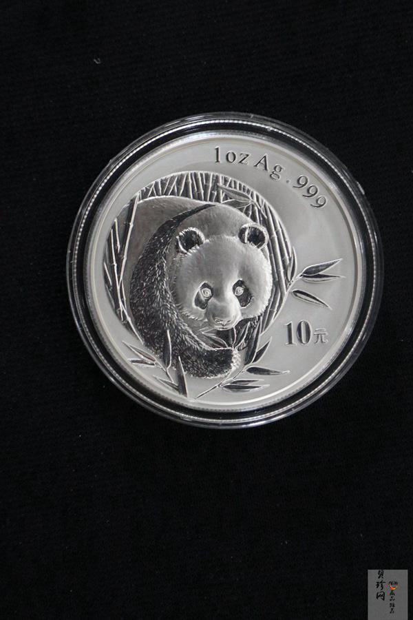 【039200】2003年熊猫1盎司+1/10盎司金银币