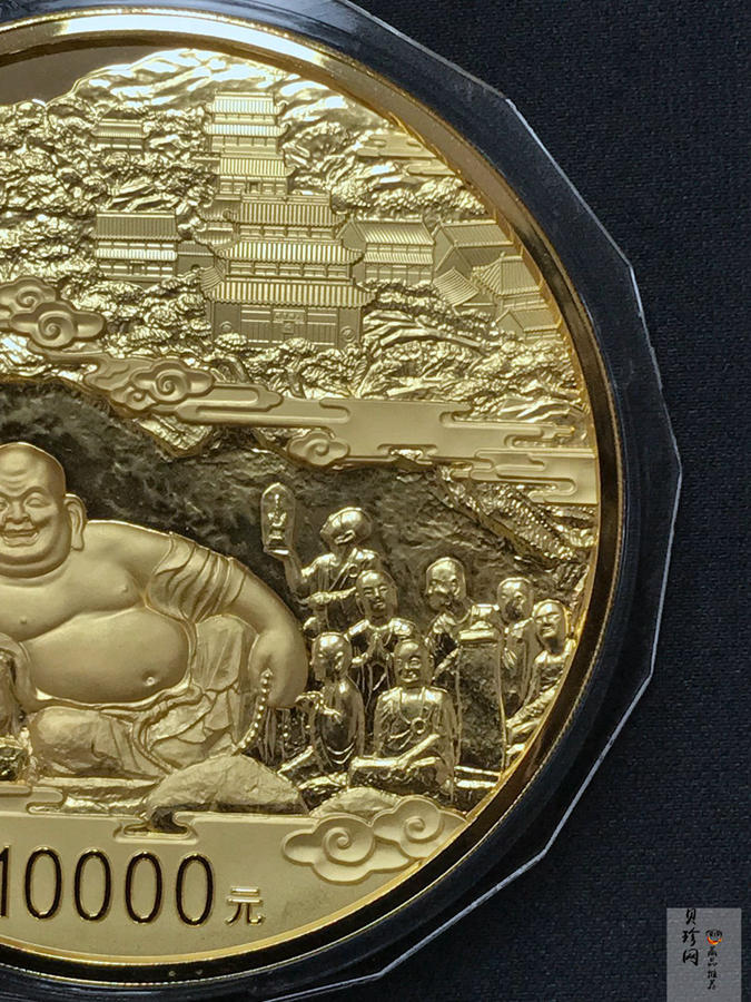 【140701】2014年世界遗产-杭州西湖文化景观-灵隐禅踪1公斤精制金币