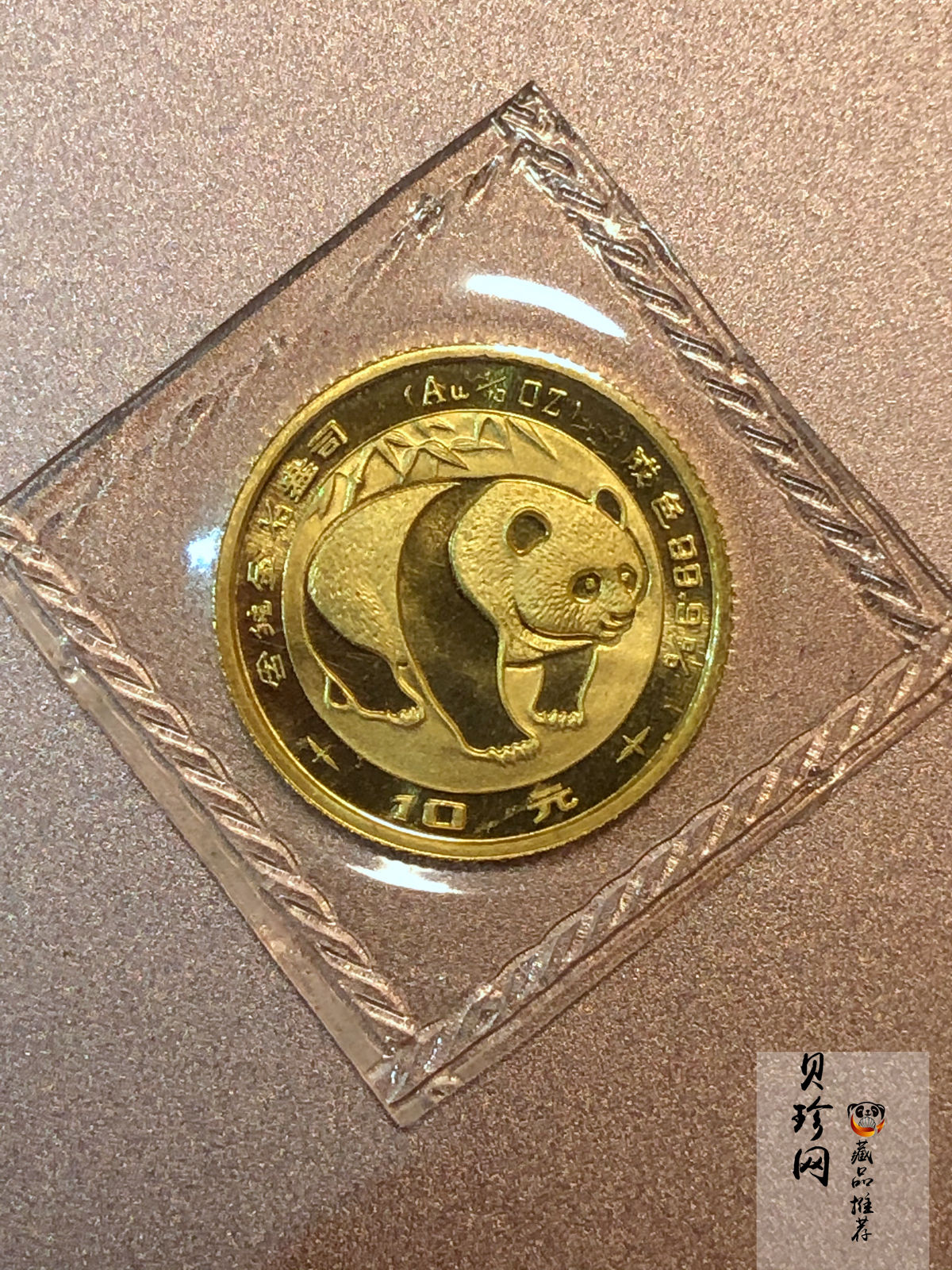 【839030】1983年熊猫普制金币五枚一套